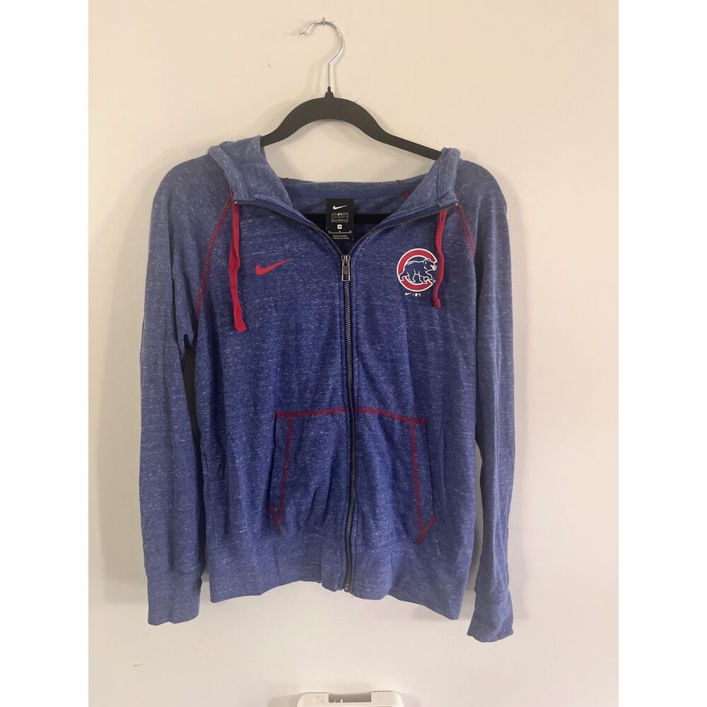 Nike MLB Womens Cubs Zip Up Size Medium